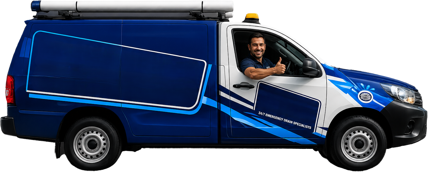 Gordon Blocked Drains service van